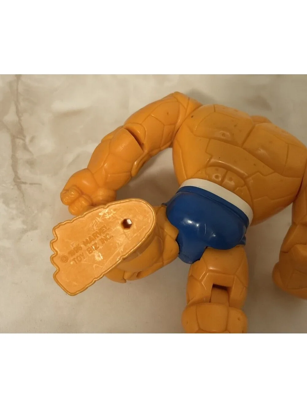Vintage 1995 Marvel Fantastic 4 The Thing Action Figure Toy Biz